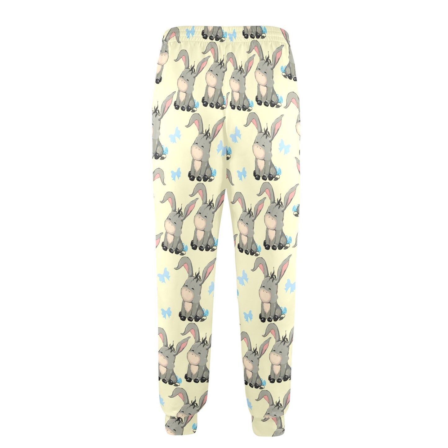 Donkey Baby Pattern Print Design 02 Men's Casual Track Pants