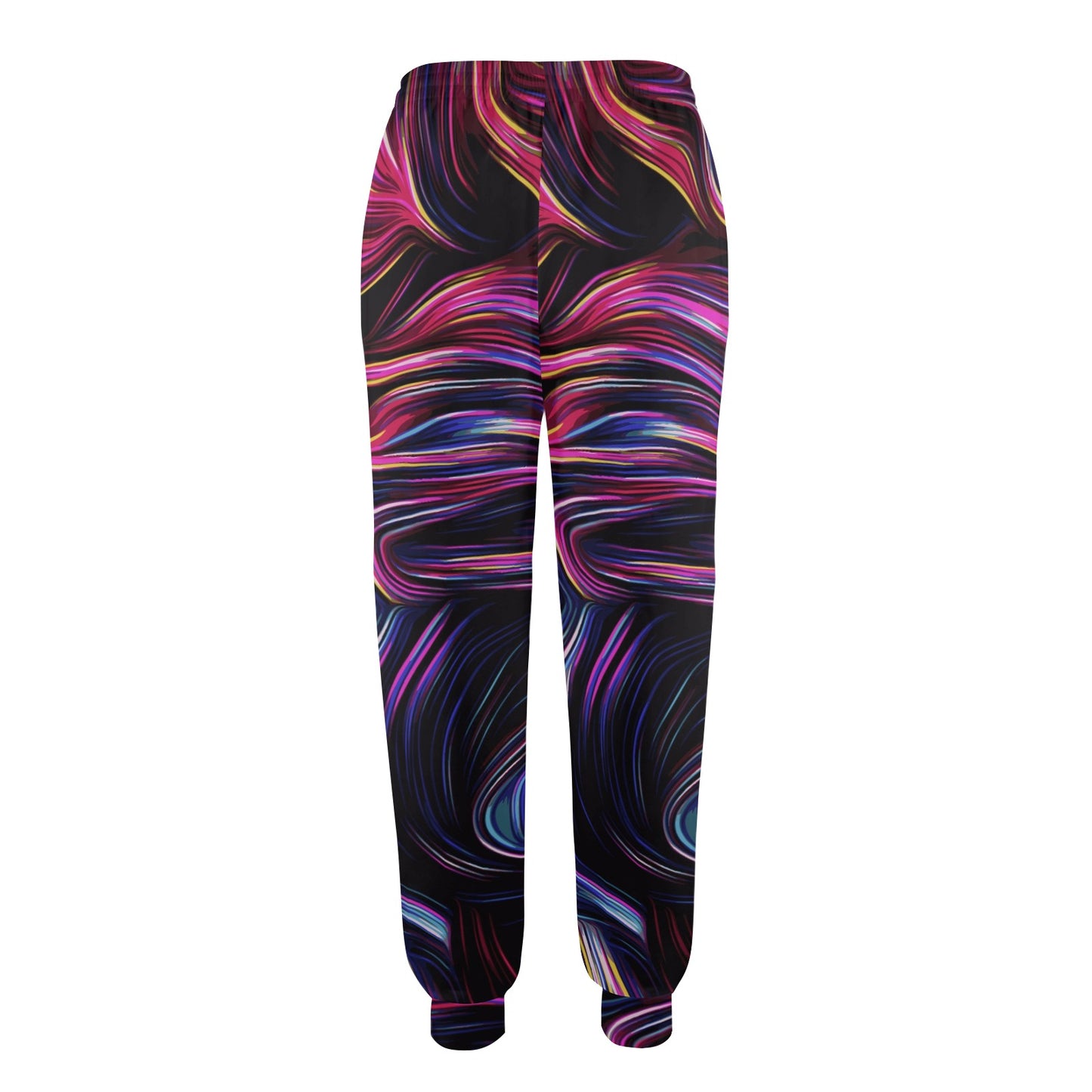 Liquid Pattern Print Design 01 Women's Casual Track Pants