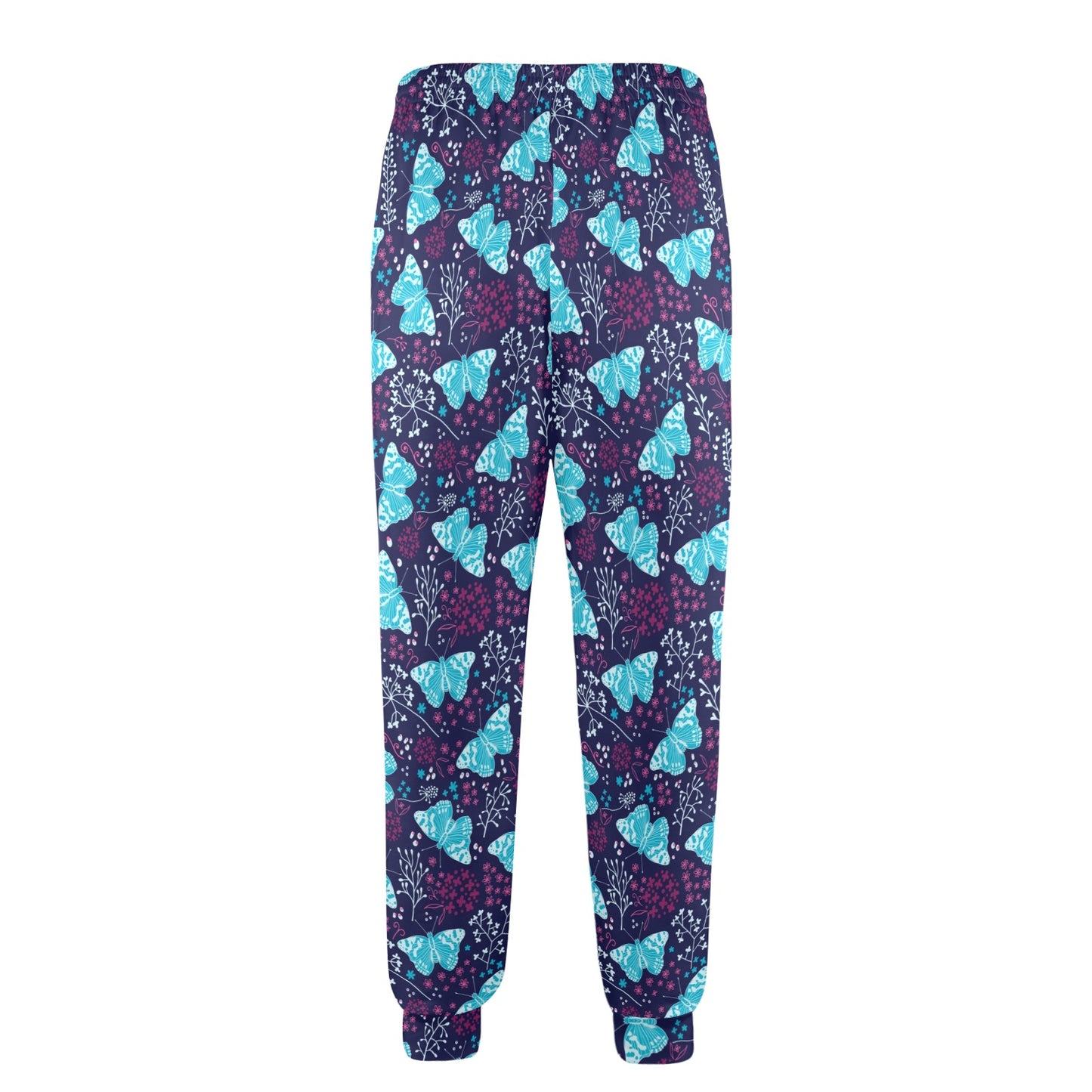 Butterfly Pattern Print Design 011 Men's Casual Track Pants