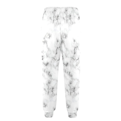 Marble Pattern Print Design 01 Men's Casual Track Pants