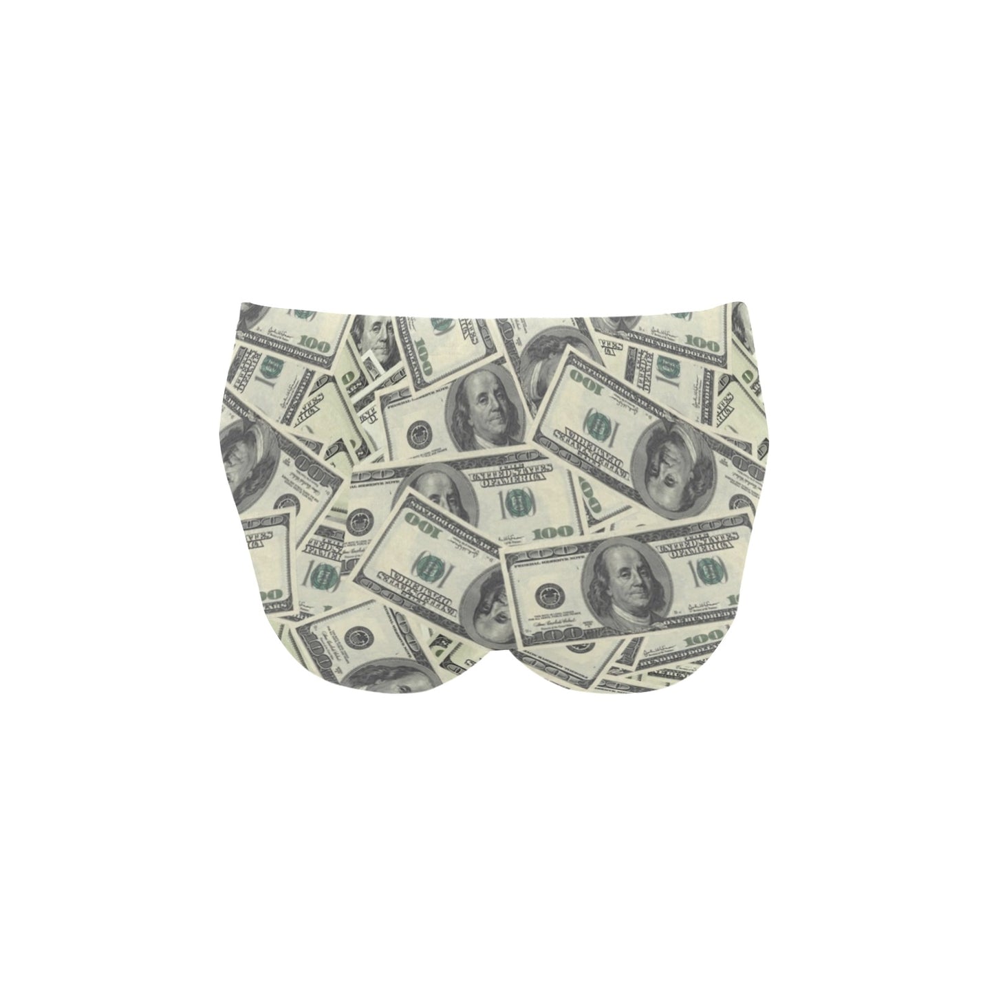 Dollar Pattern Print Design DO02 Men's Swimming Briefs