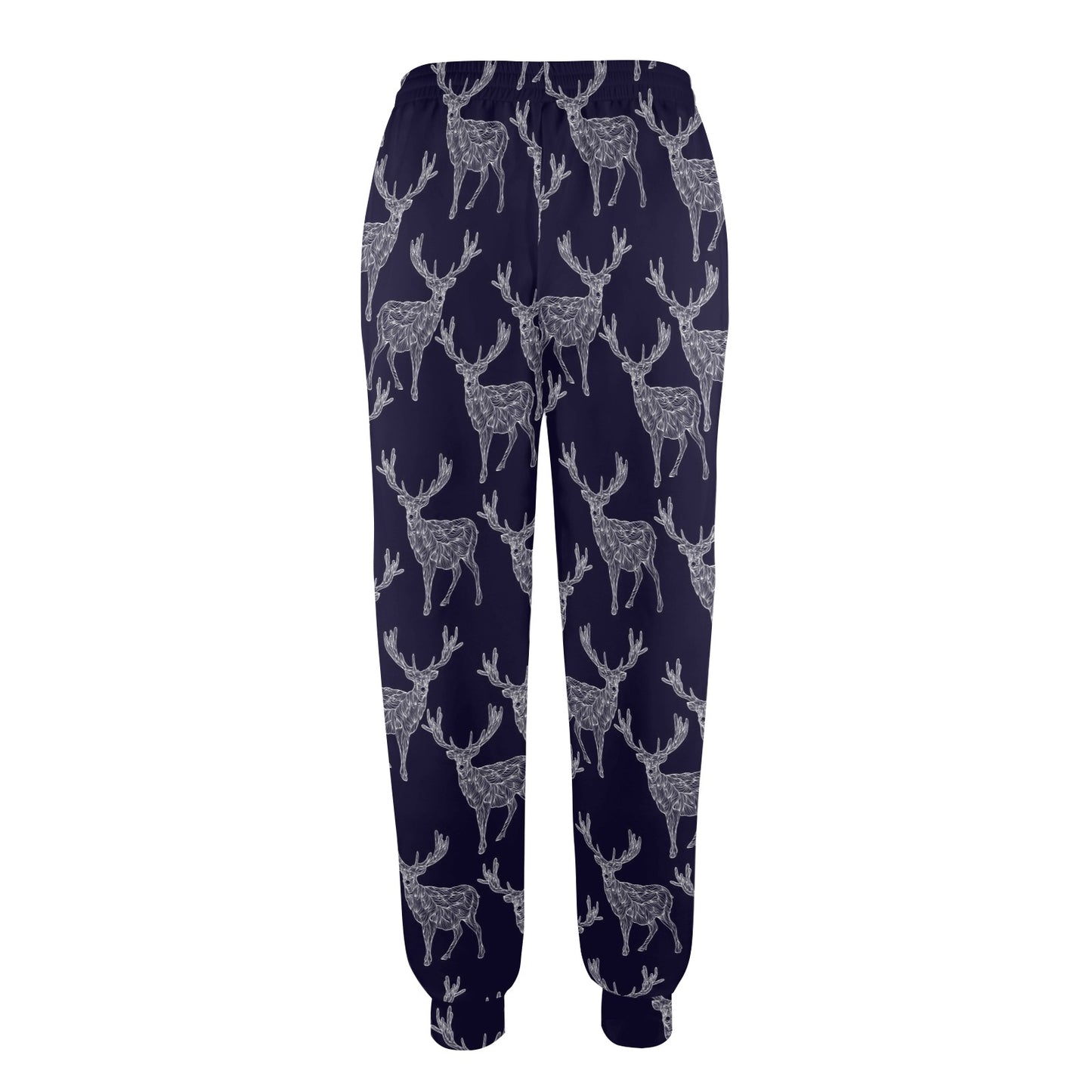 elk Design Print Pattern JJ0196 Women's Casual Track Pants