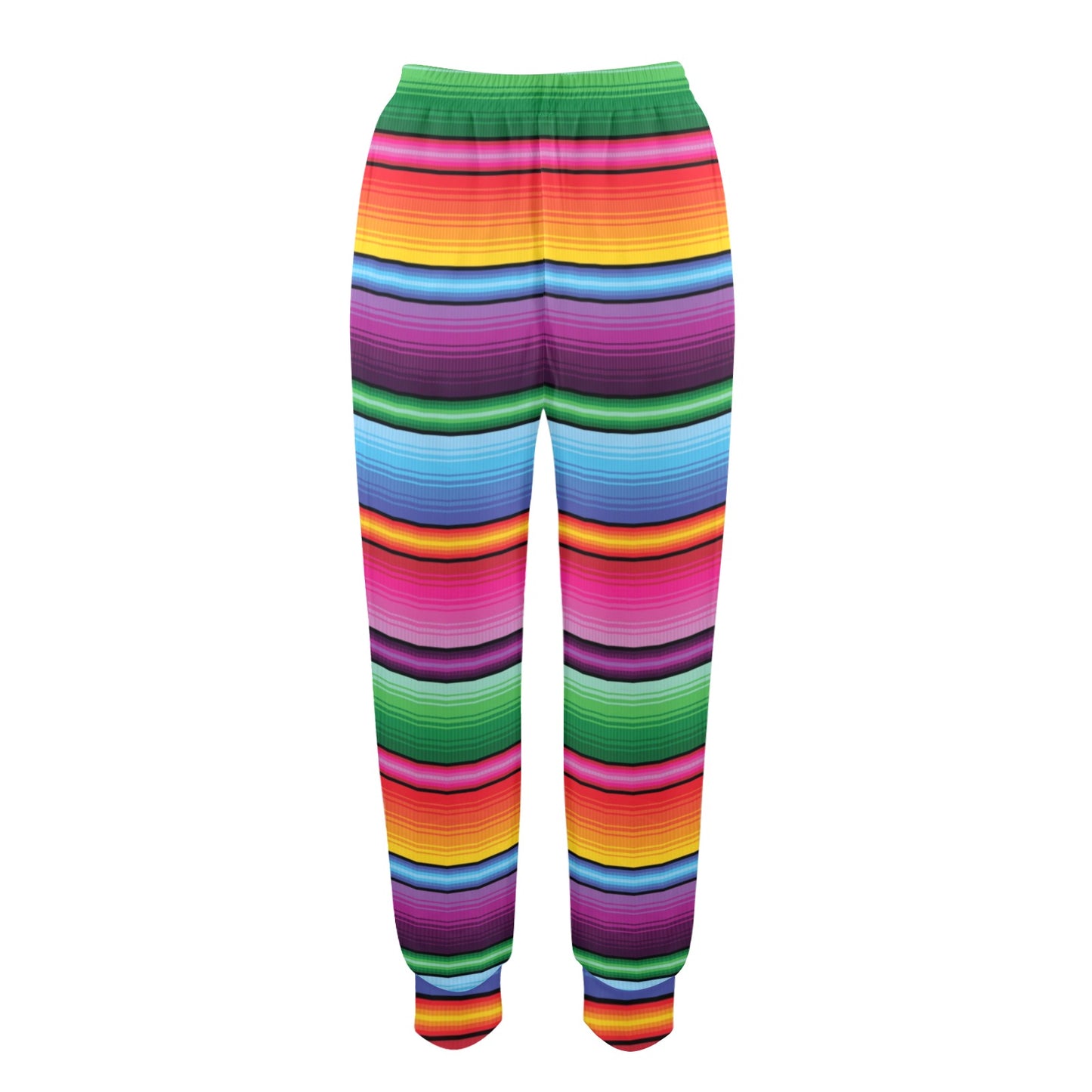 Mexican Blanket Colorful Print Pattern Women's Casual Track Pants