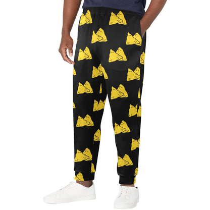 Nachos Pattern Print Design A02 Men's Casual Track Pants