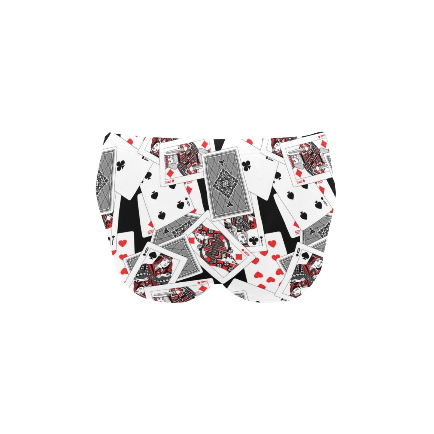 Poker Cards Pattern Print Design A04 Men's Swimming Briefs