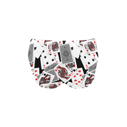 Poker Cards Pattern Print Design A04 Men's Swimming Briefs