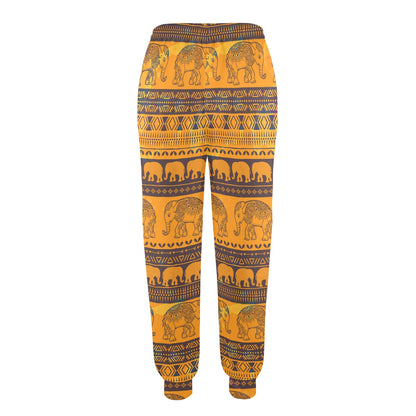 Elephant Aztec Women's Casual Track Pants