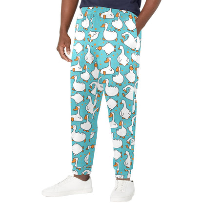 Goose Print Design LKS403 Men's Casual Track Pants