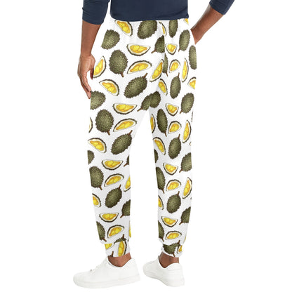 Durian Pattern Print Design DR03 Men's Casual Track Pants