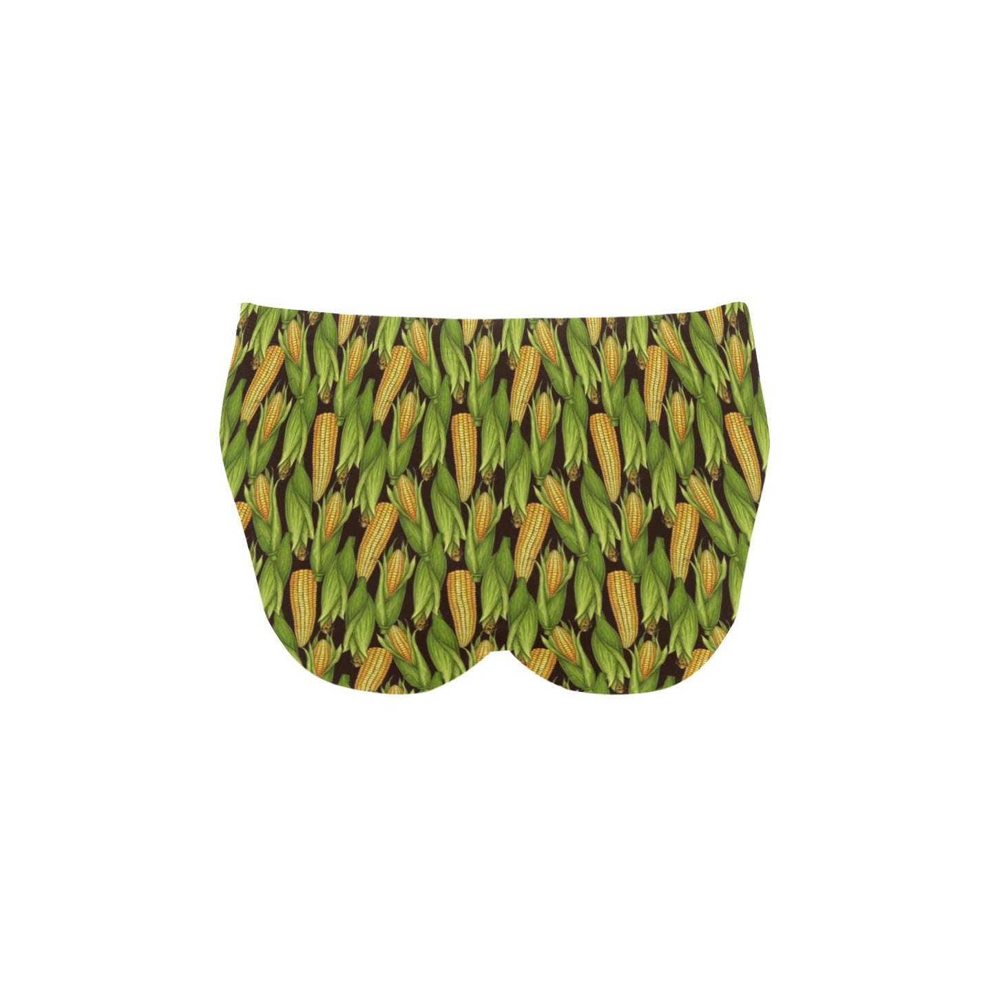 Agricultural Corn cob Print Men's Swimming Briefs