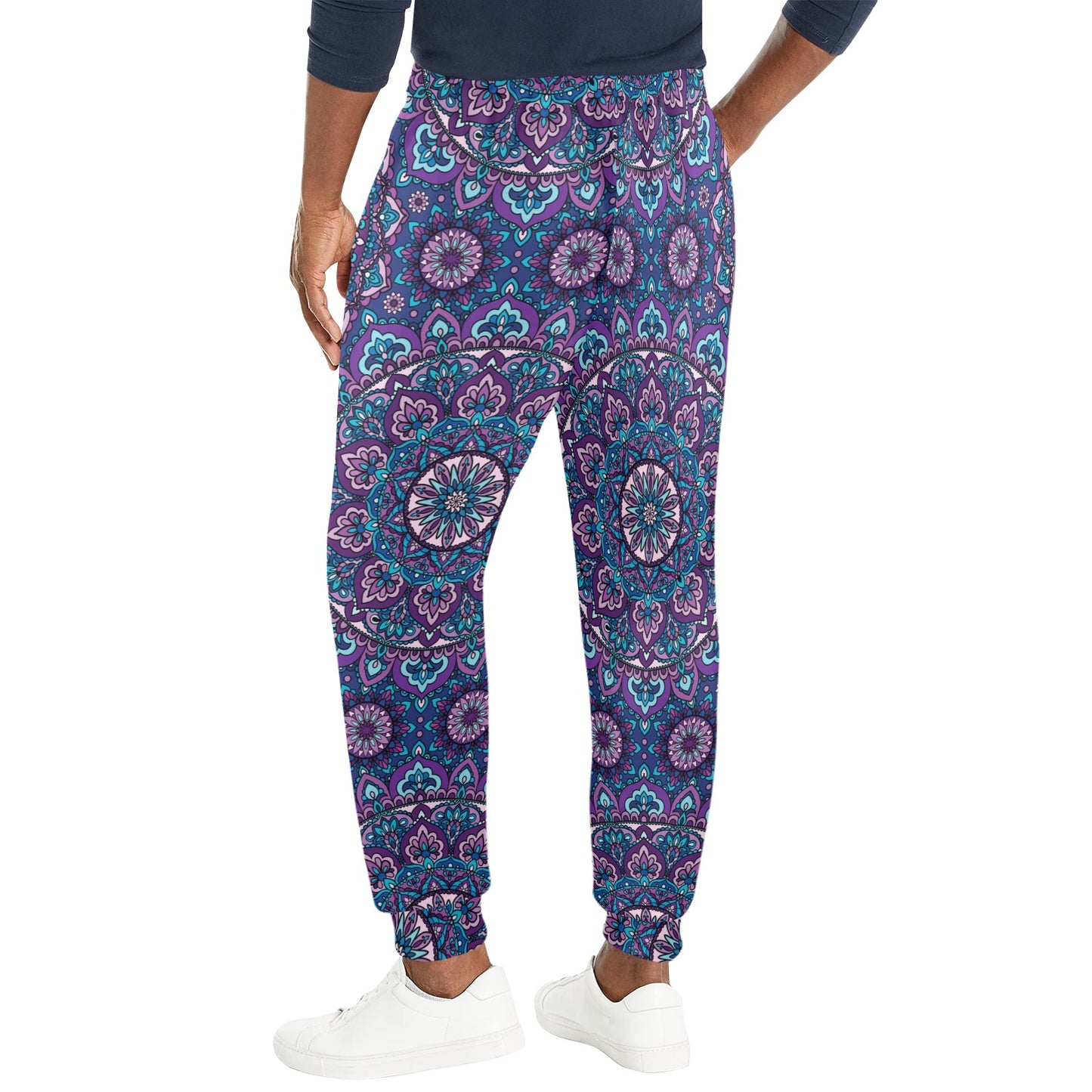 Medallion Pattern Print Design 05 Men's Casual Track Pants