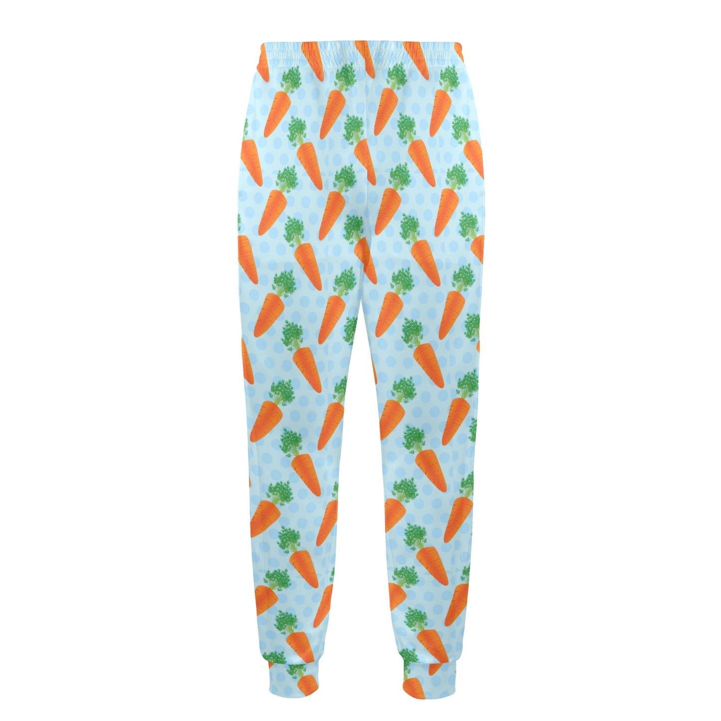 Carrot Pattern Print Design 01 Men's Casual Track Pants