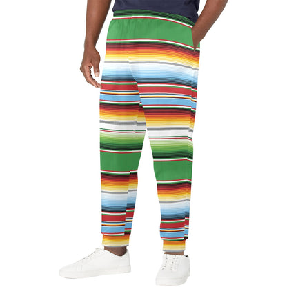 Serape Print Design LKS302 Men's Casual Track Pants