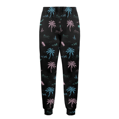 Aloha Hawaii Pattern Print Design 03 Men's Casual Track Pants