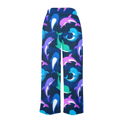 Dolphin Baby Women's Wide Leg Lounge Pants