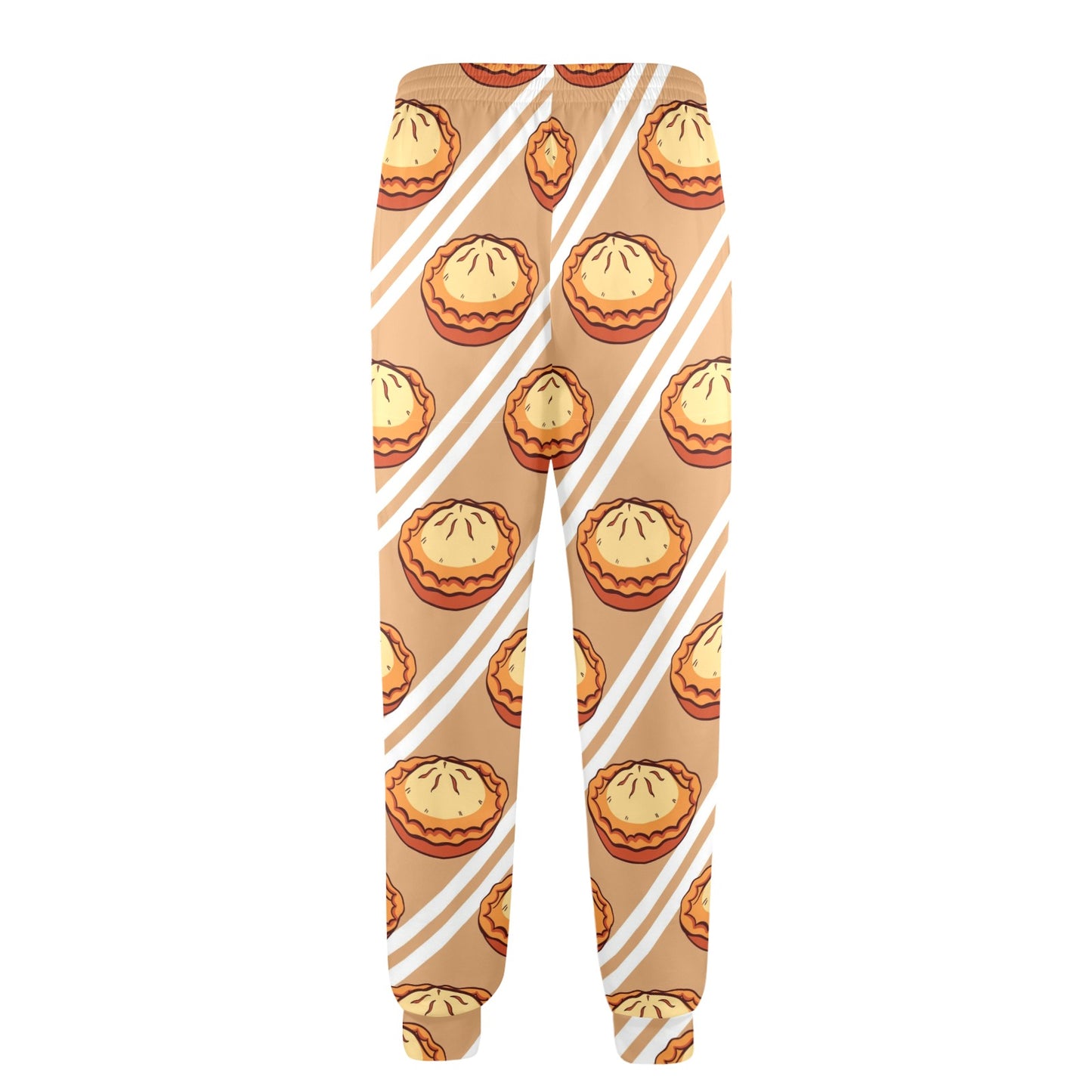 Pie Pattern Print Design A02 Men's Casual Track Pants