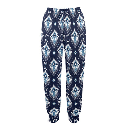 Ethnic Ornament Print Pattern Women's Casual Track Pants