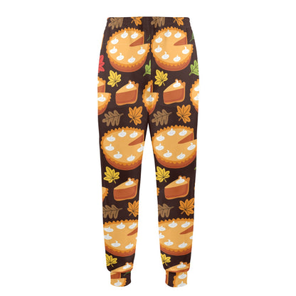 Pie Pattern Print Design A03 Men's Casual Track Pants