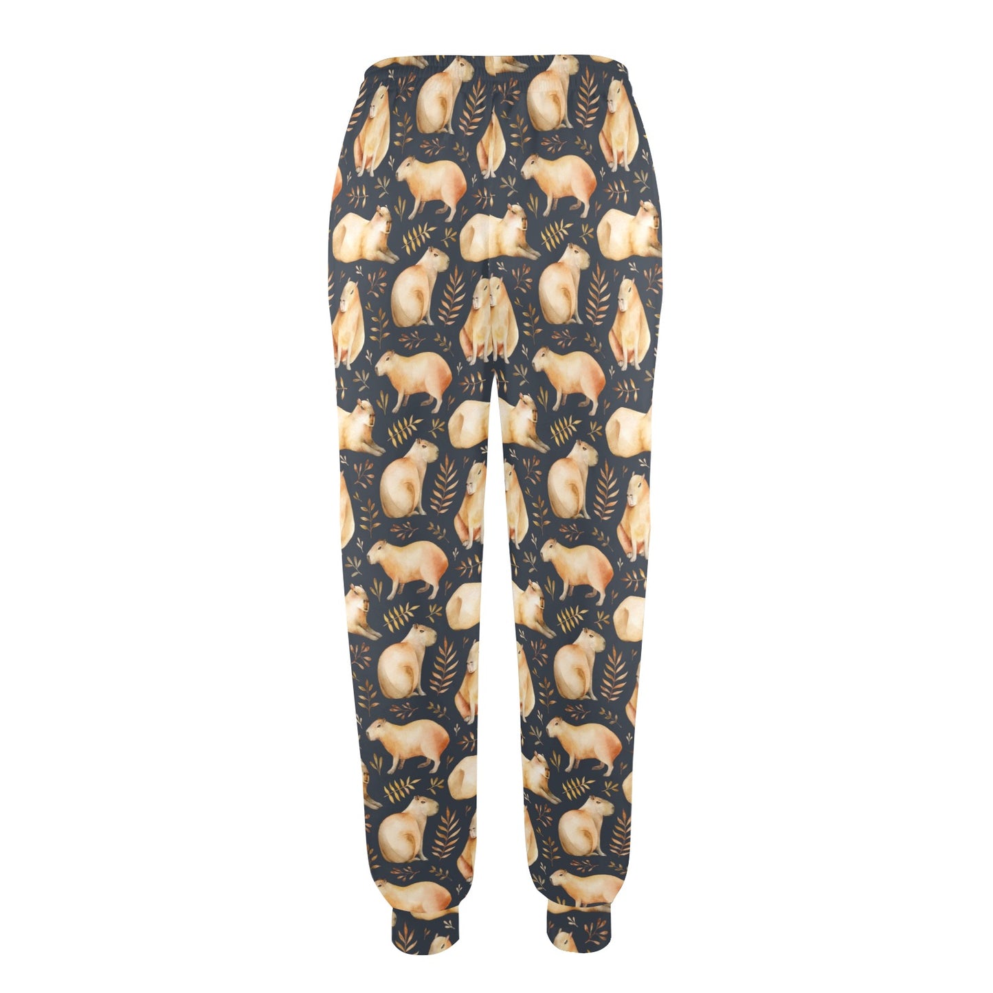 Capybara Pattern Print Design 02 Women's Casual Track Pants