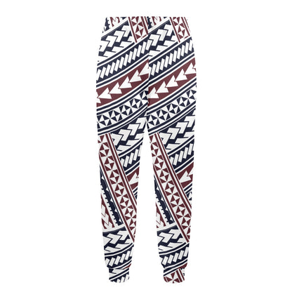 Polynesian Tribal line Men's Casual Track Pants