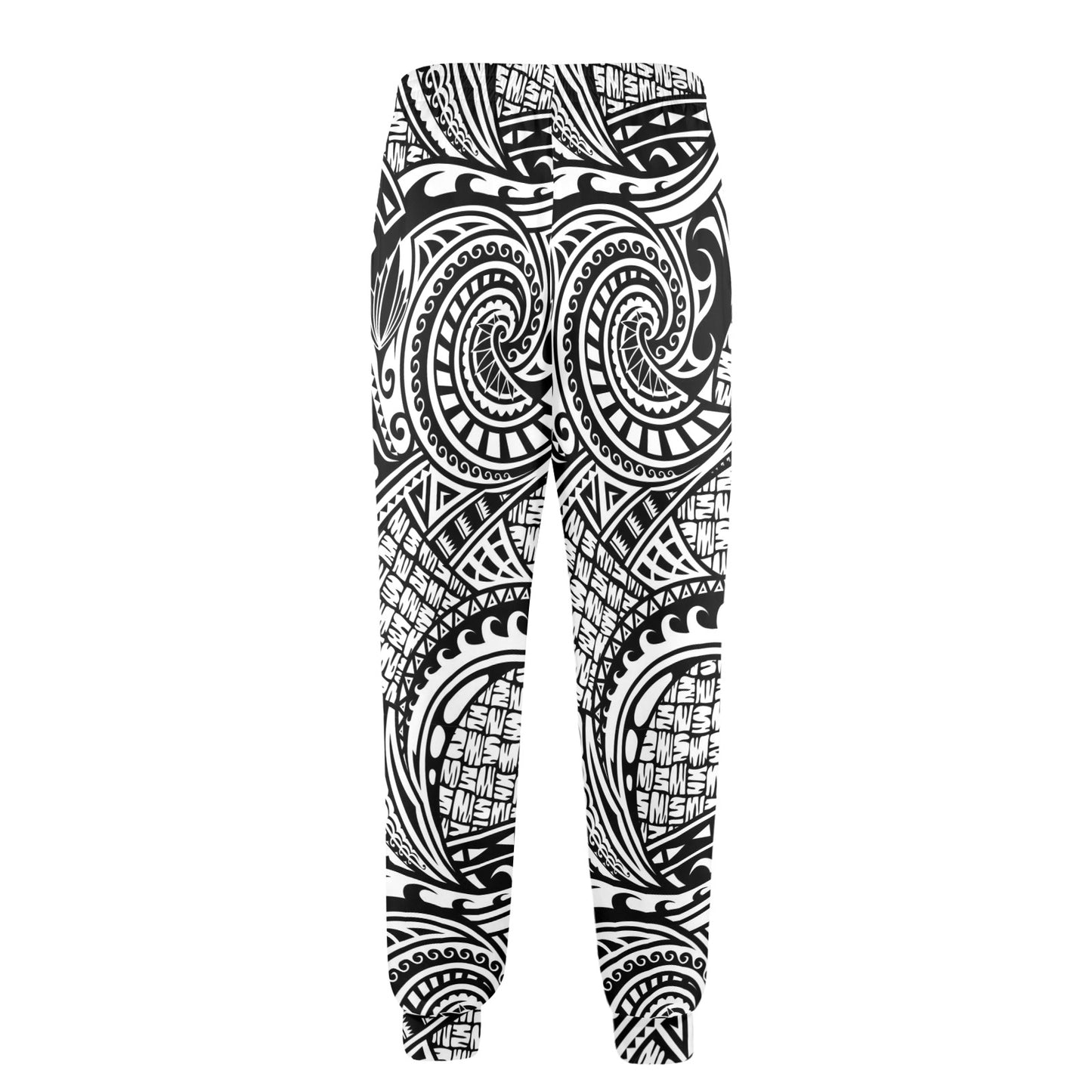 Polynesian Tribal Pattern Men's Casual Track Pants
