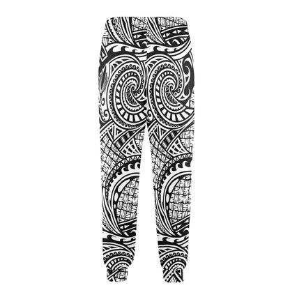 Polynesian Tribal Pattern Men's Casual Track Pants