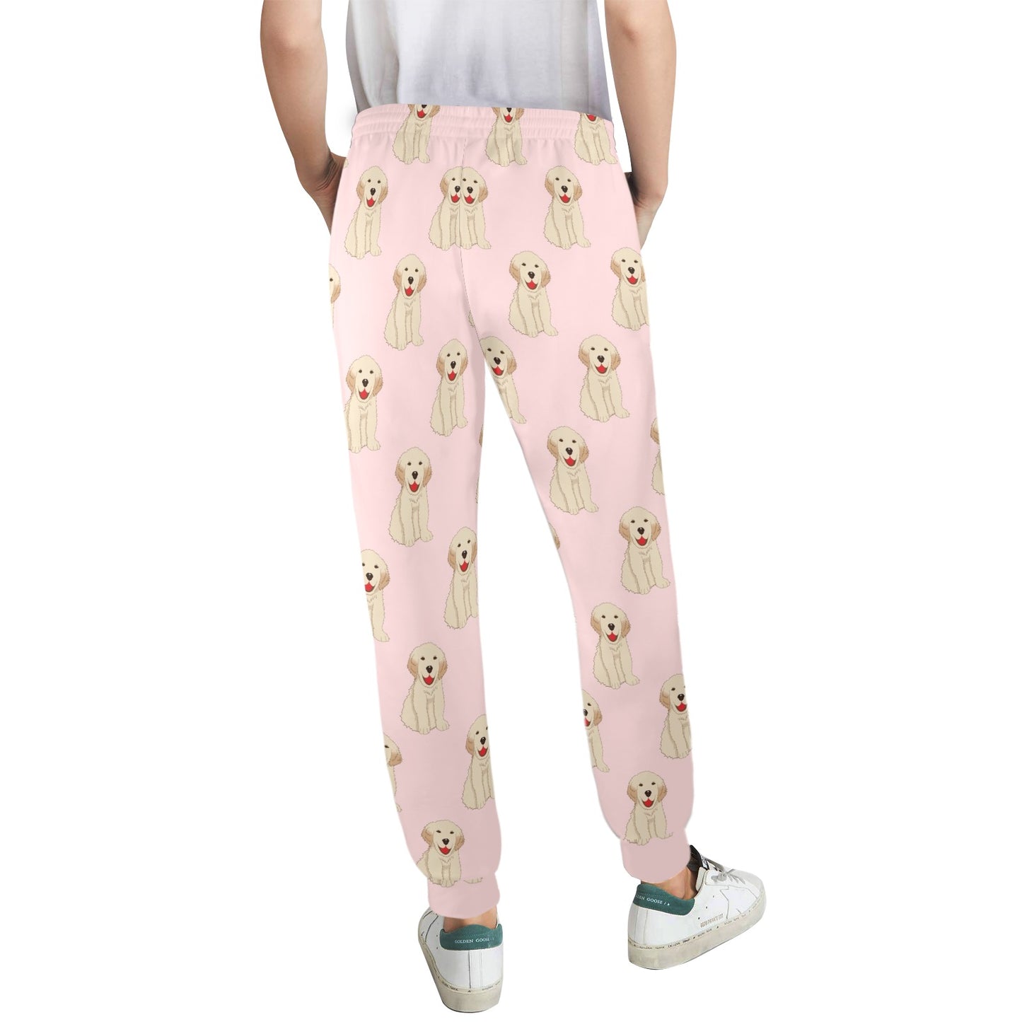 Golden Retriever Design Print Pattern JJ0278 Women's Casual Track Pants