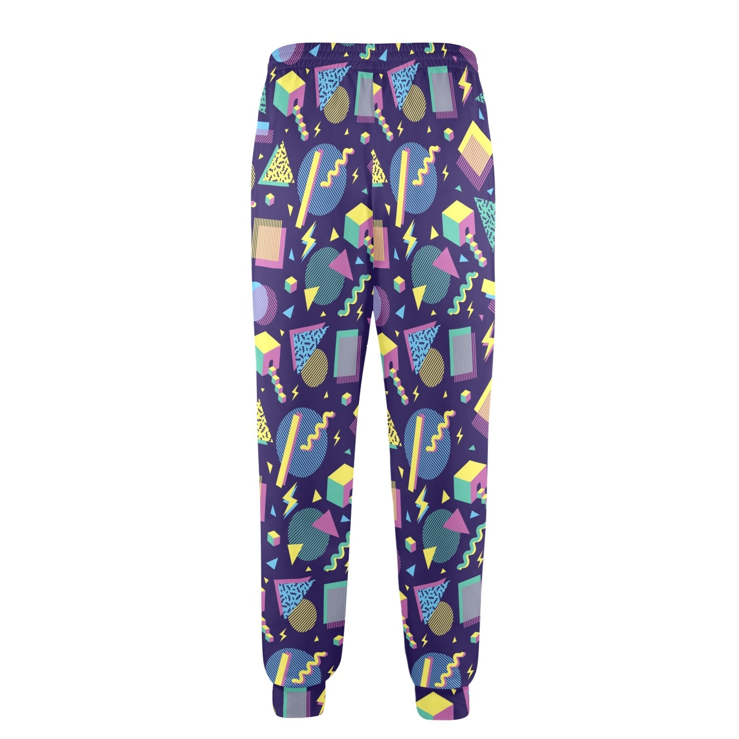 Geometric Print Design LKS401 Men's Casual Track Pants
