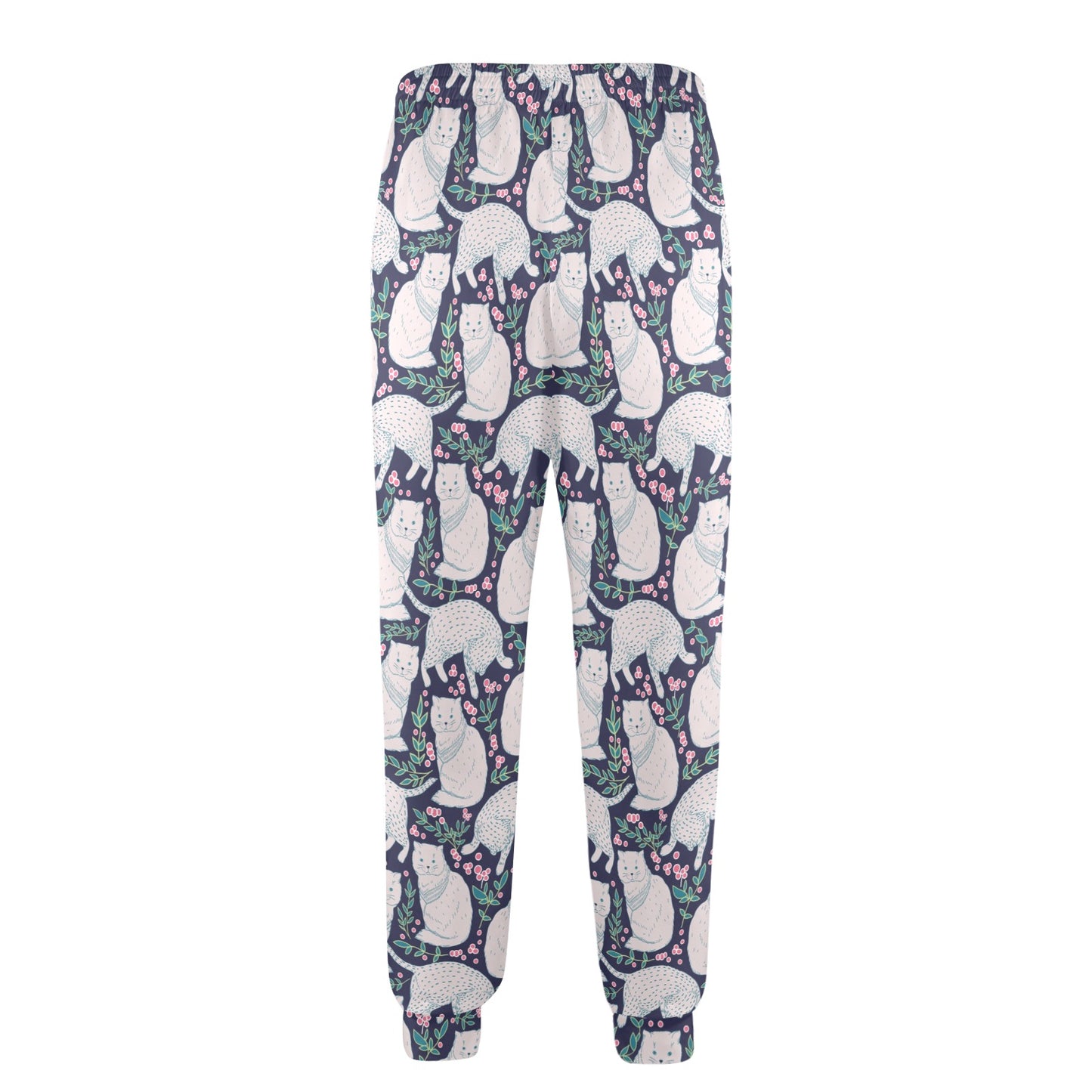Cat Pattern Print Design 06 Men's Casual Track Pants