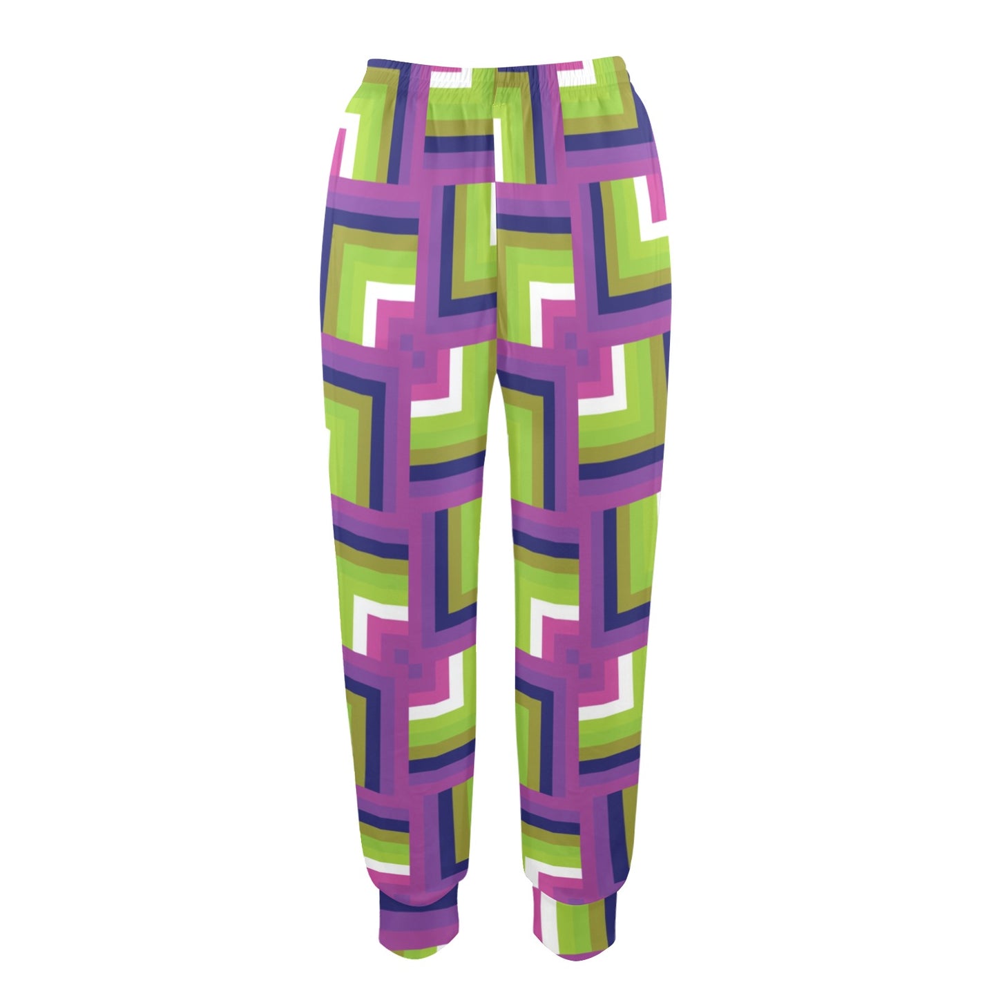 Optical illusion Pattern Print Design A05 Women's Casual Track Pants