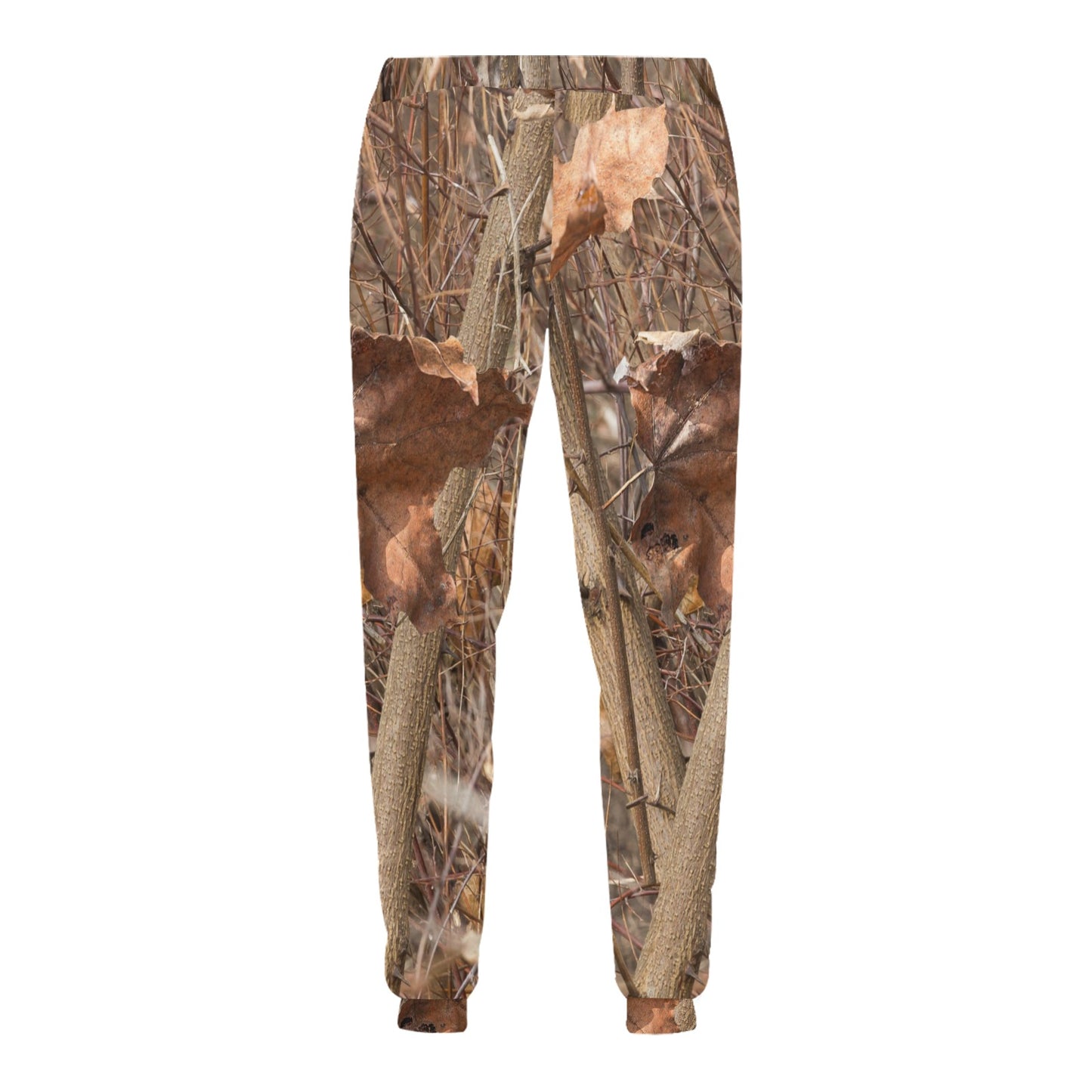 Camo Realistic Tree Forest Autumn Print Men's Sweatpants