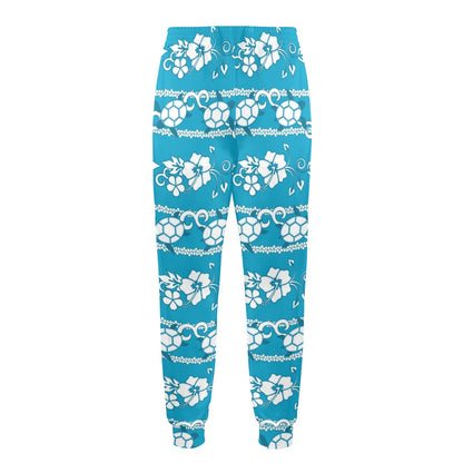 Hawaiian Themed Pattern Print Design H025 Men's Casual Track Pants