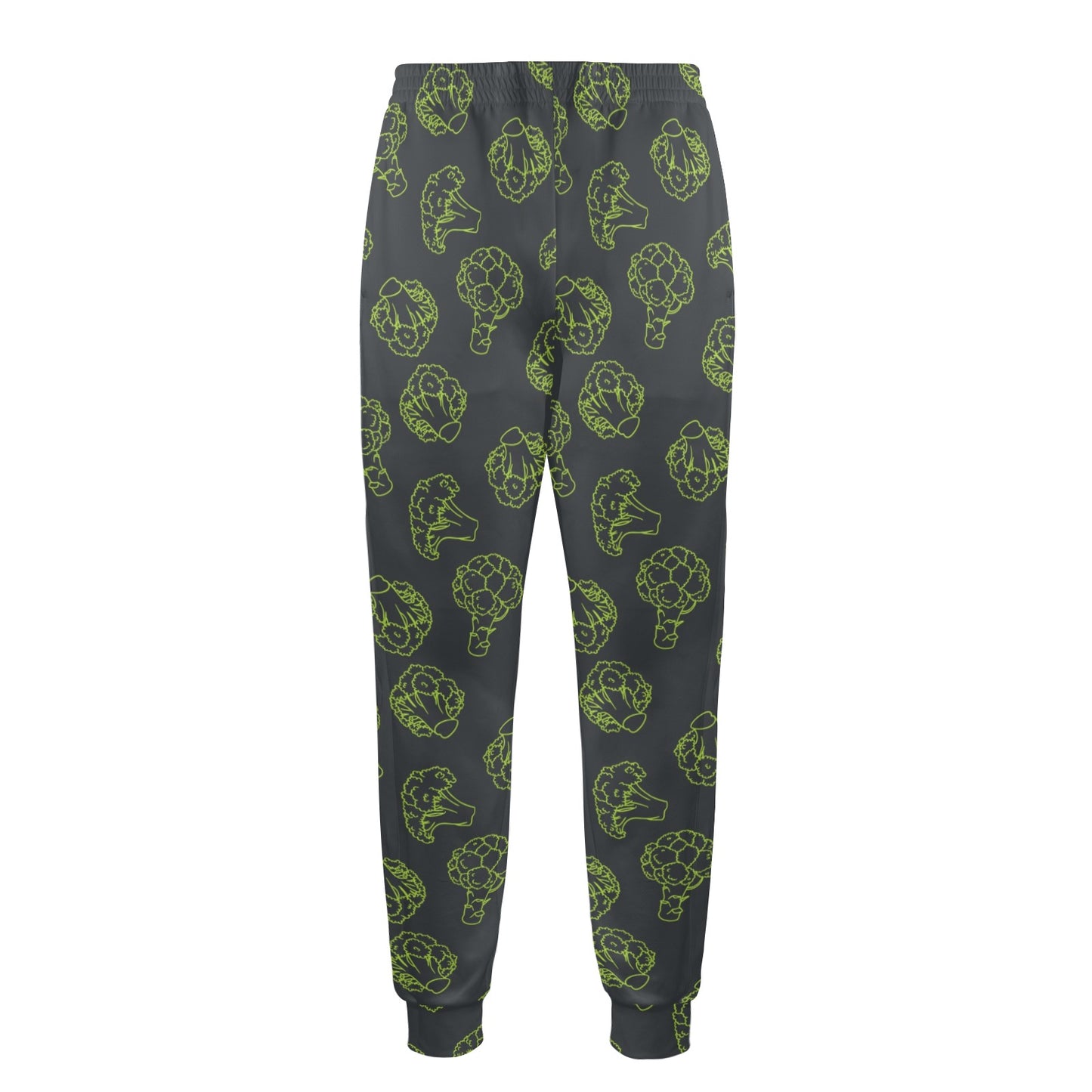 Broccoli Pattern Print Design 01 Men's Casual Track Pants