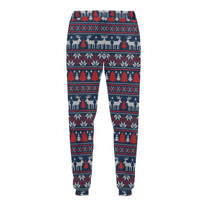 Reindeer Print Design LKS405 Men's Sweatpants