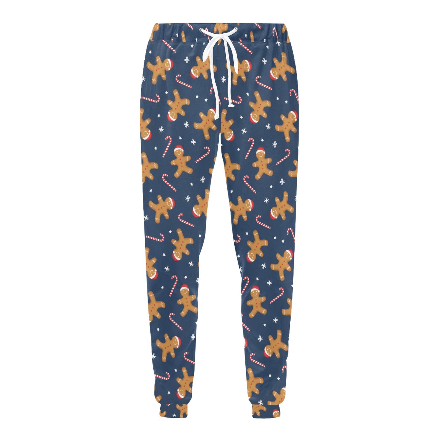 Gingerbread Pattern Print Design 01 Men's Sweatpants