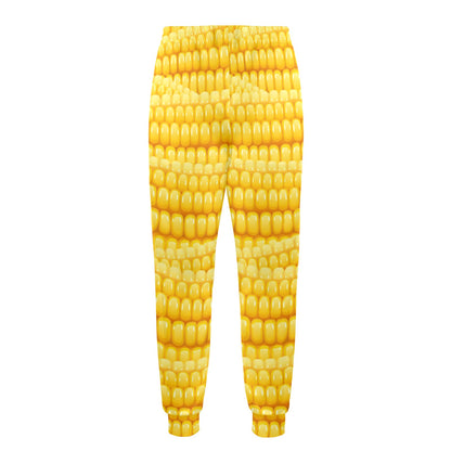 Agricultural Corn cob Pattern Men's Casual Track Pants