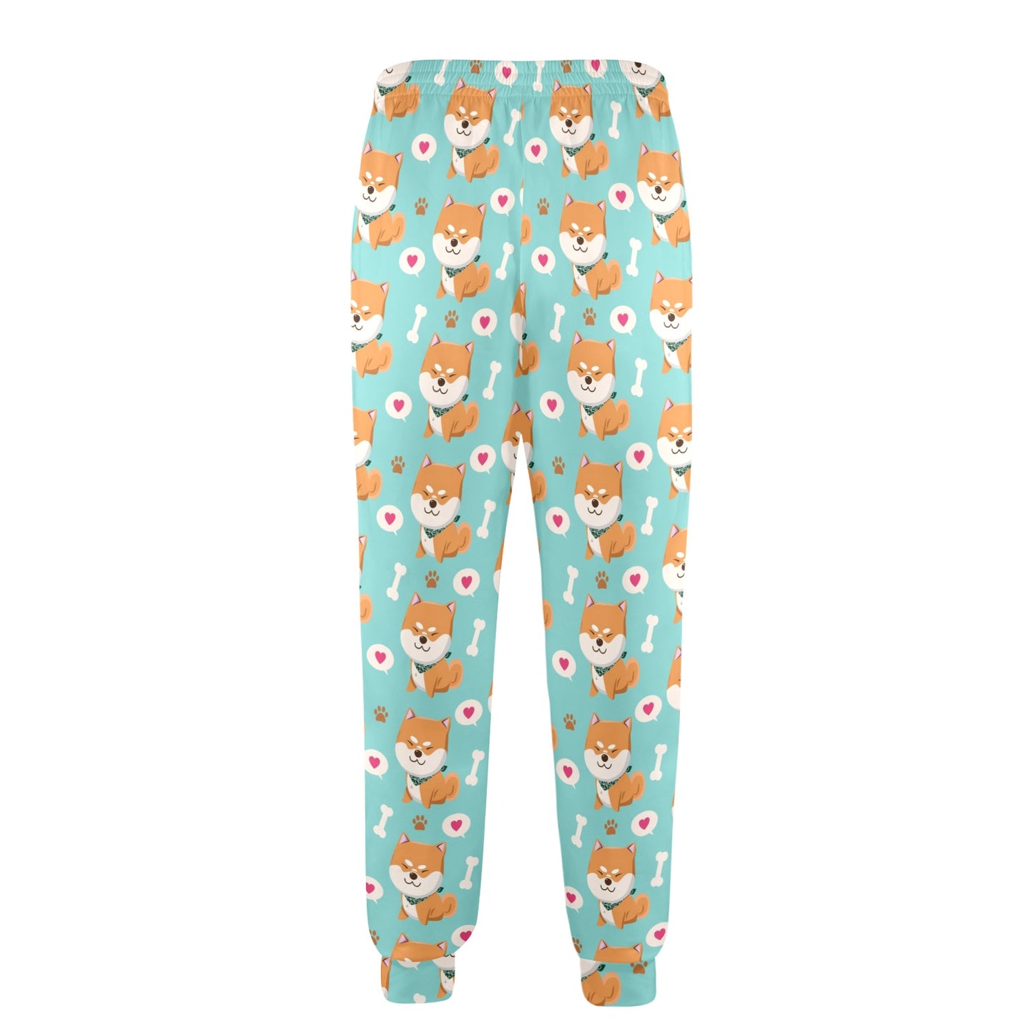 Shiba Inu Print Design LKS3013 Men's Casual Track Pants