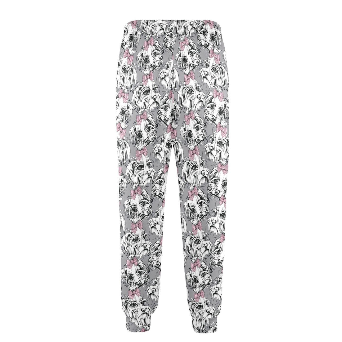 Maltese Pattern Print Design 01 Men's Casual Track Pants