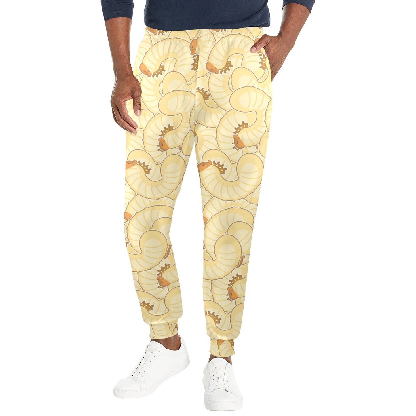 beetle larvae Design Print Pattern JJ016 Men's Casual Track Pants