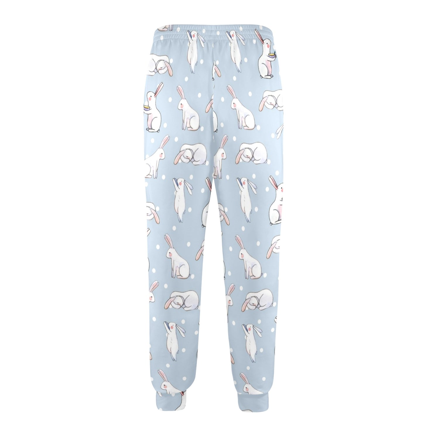 Rabbit Pattern Print Design RB06 Men's Casual Track Pants