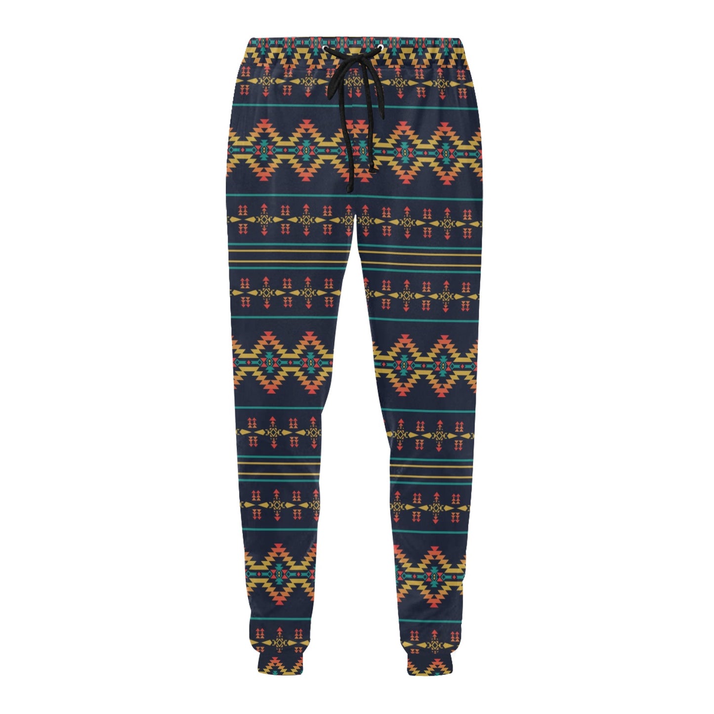 Southwest American Design Themed Print Men's Sweatpants