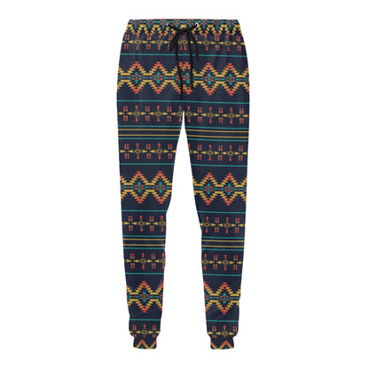 Southwest American Design Themed Print Men's Sweatpants