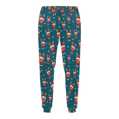 Reindeer Print Design LKS406 Men's Sweatpants