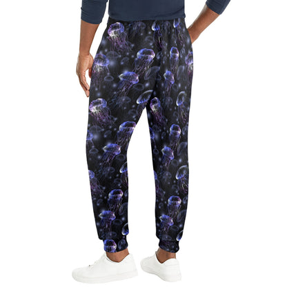 Jellyfish Themed Men's Casual Track Pants