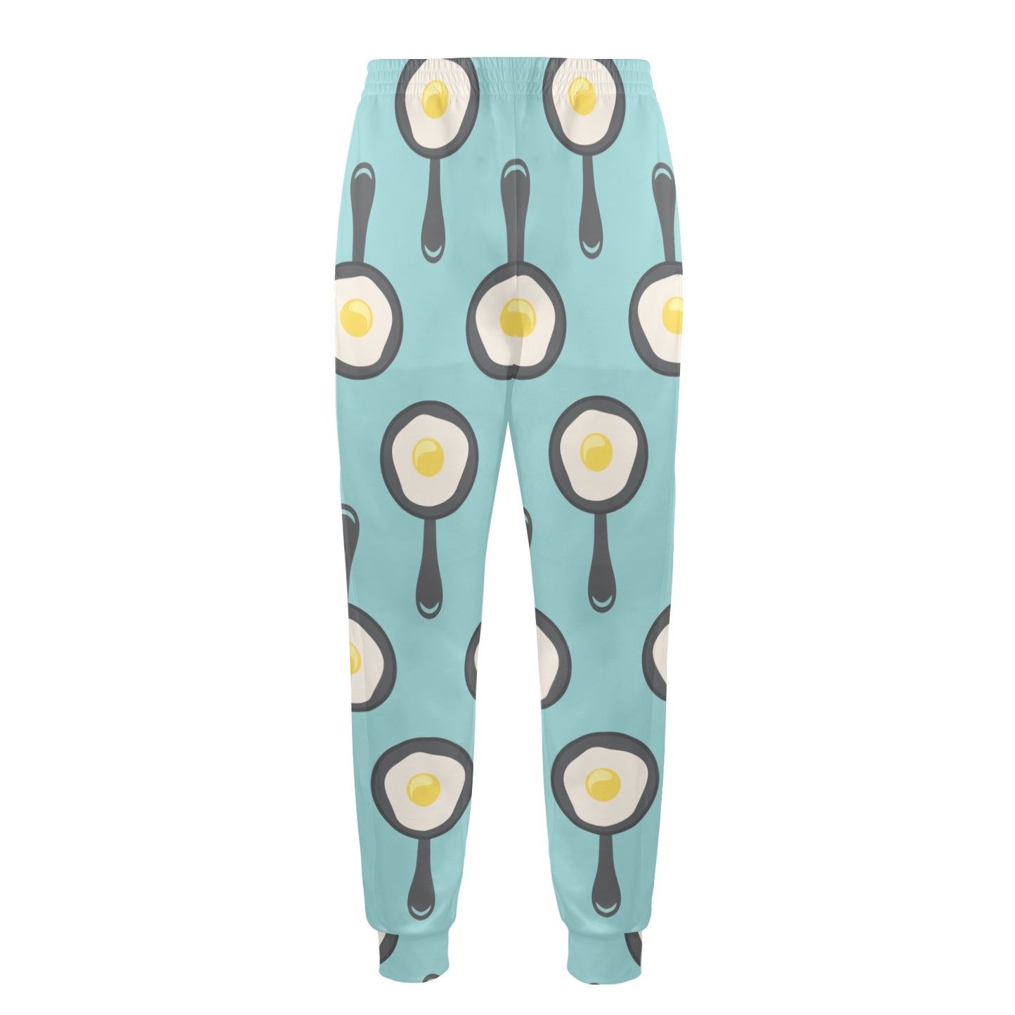egg Design Print Pattern JJ0165 Men's Casual Track Pants