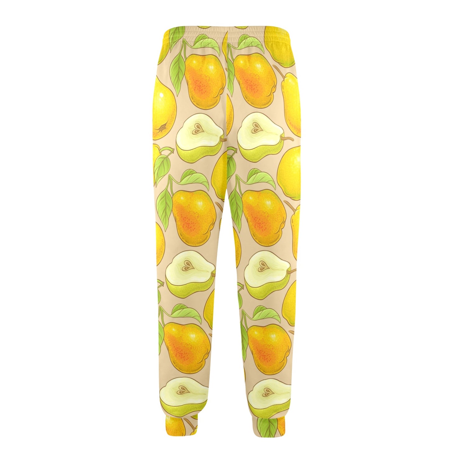 Pear Pattern Print Design PE05 Men's Casual Track Pants