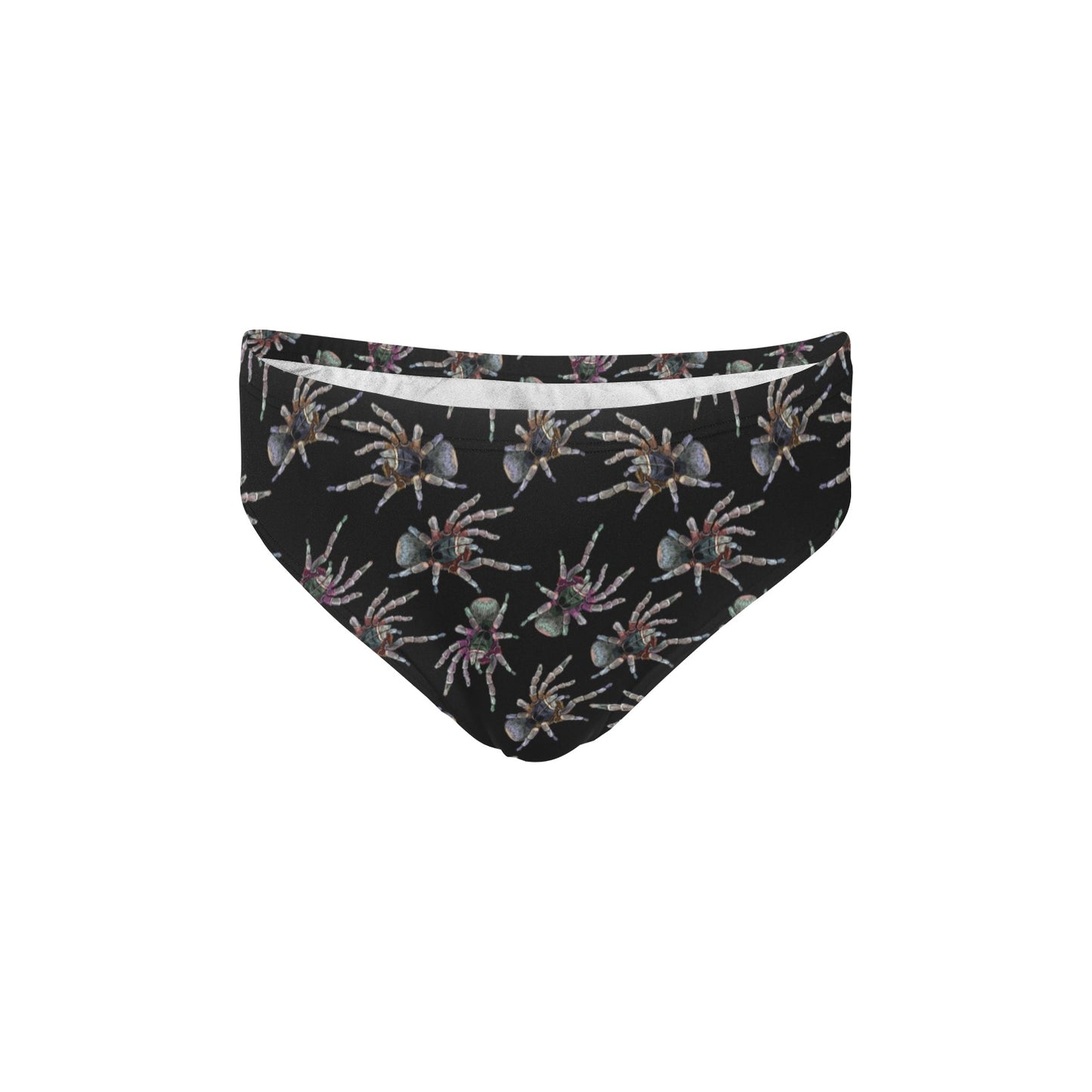 Tarantula Print Design LKS402 Men's Swimming Briefs