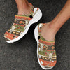 American indian Skull Animal Unisex Clogs Shoes