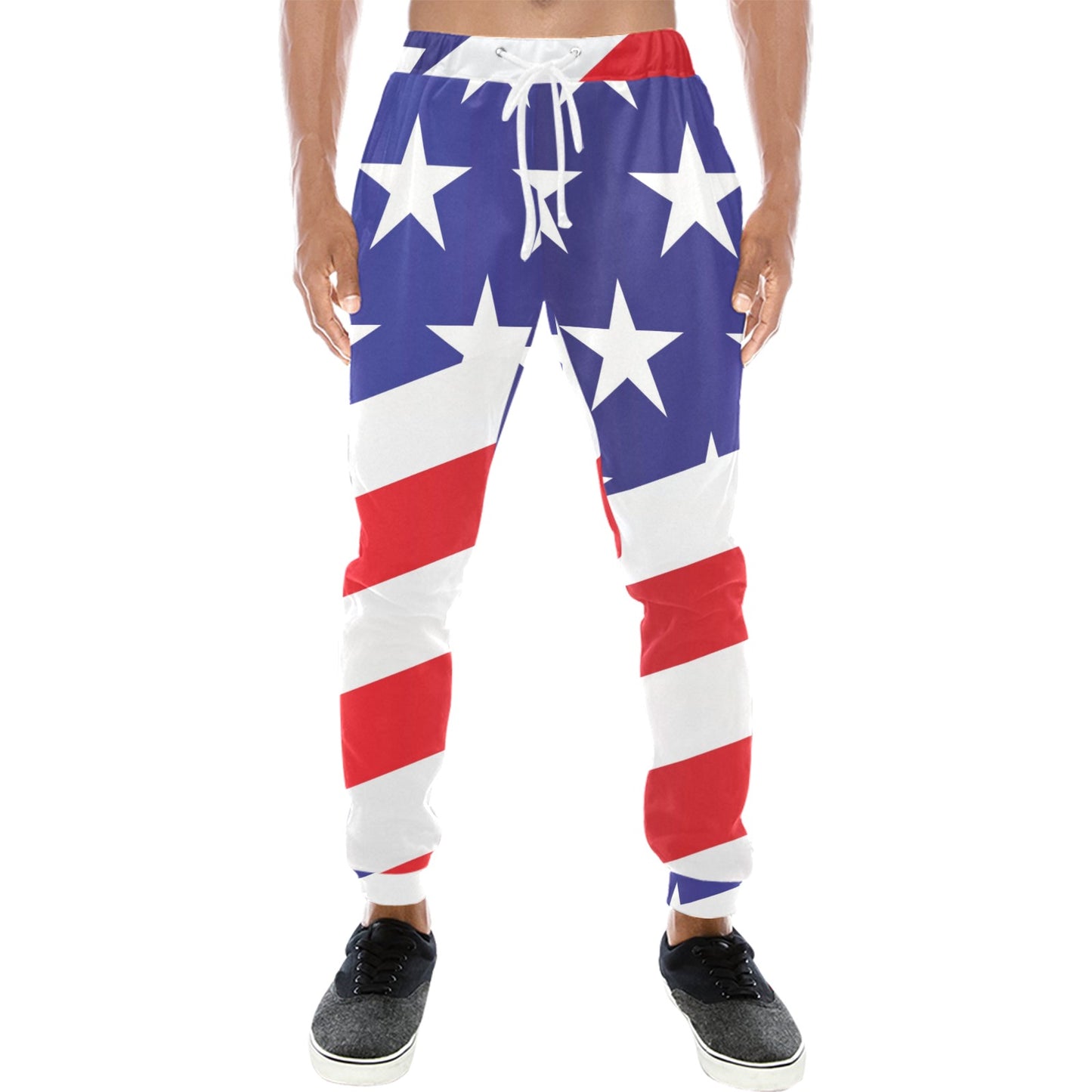 American flag Print Men's Sweatpants