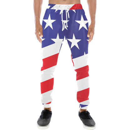 American flag Print Men's Sweatpants